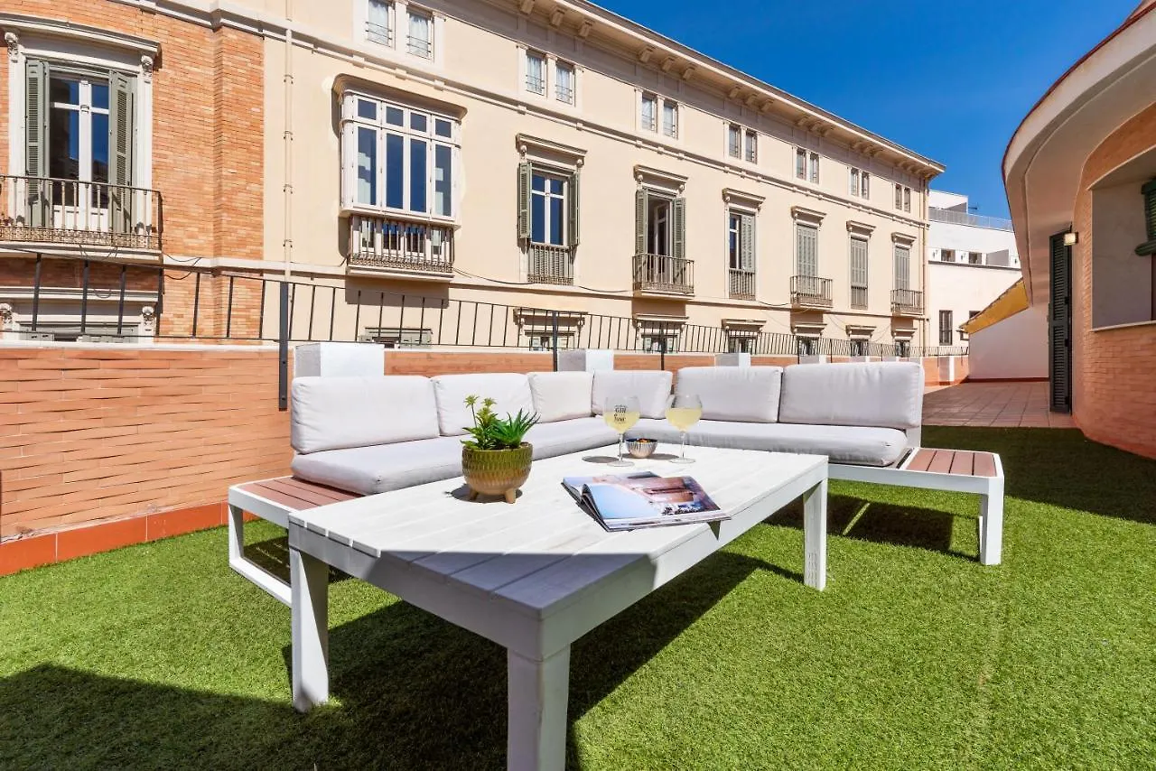 Terraza Larios Daire Málaga