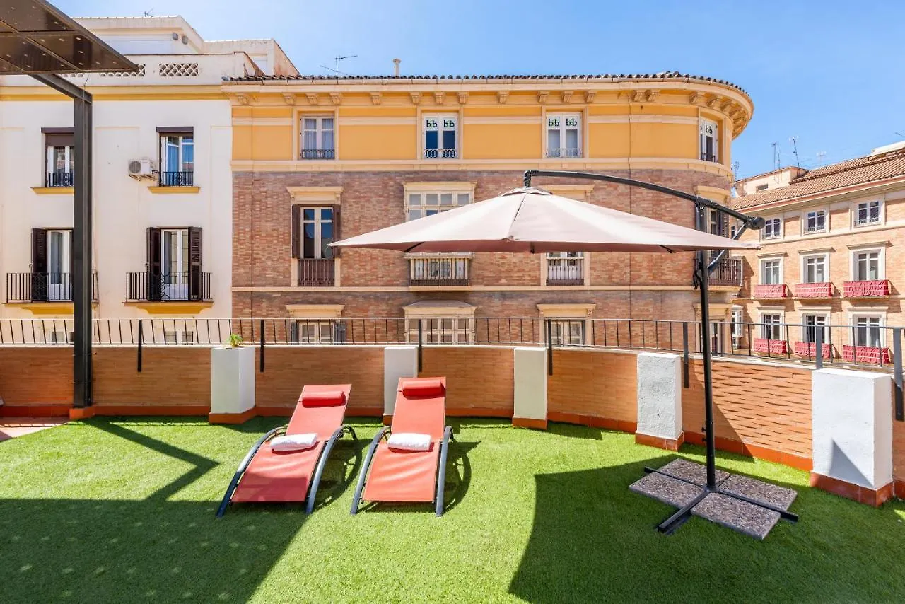 Terraza Larios Daire Málaga