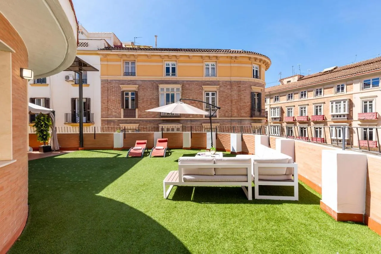 Terraza Larios Daire Málaga